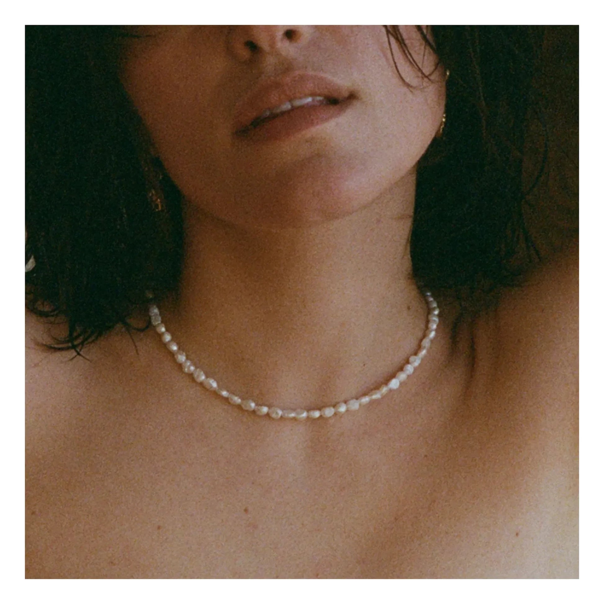 Camille Colette Studio - Positano necklace | White