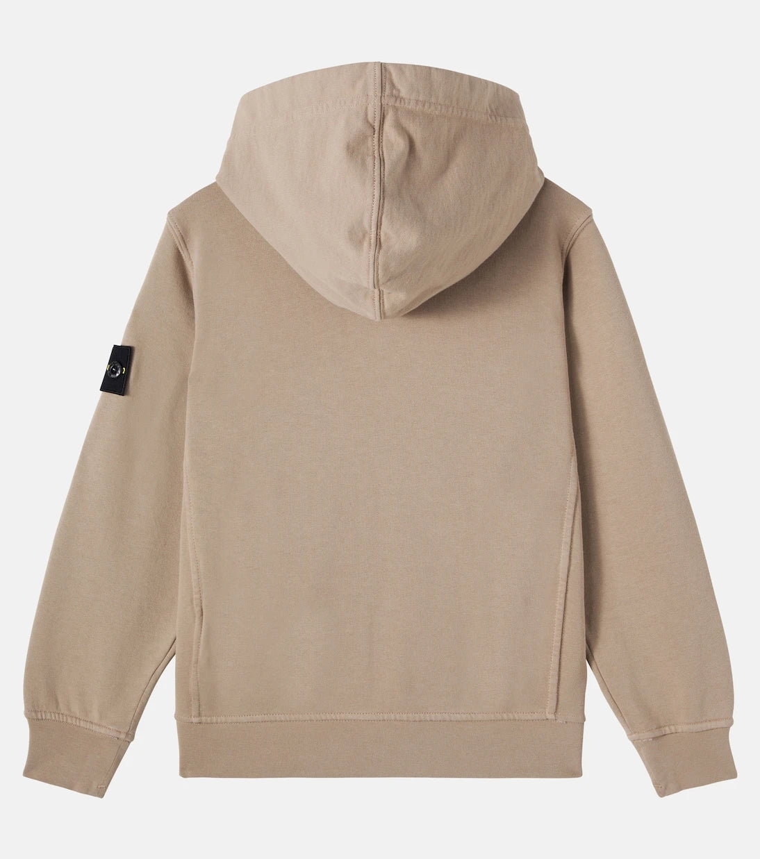 Stone Island Junior - Compass cotton jersey zip-up hoodie