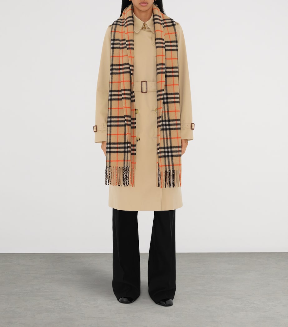 Burberry Cashmere Check Scarf