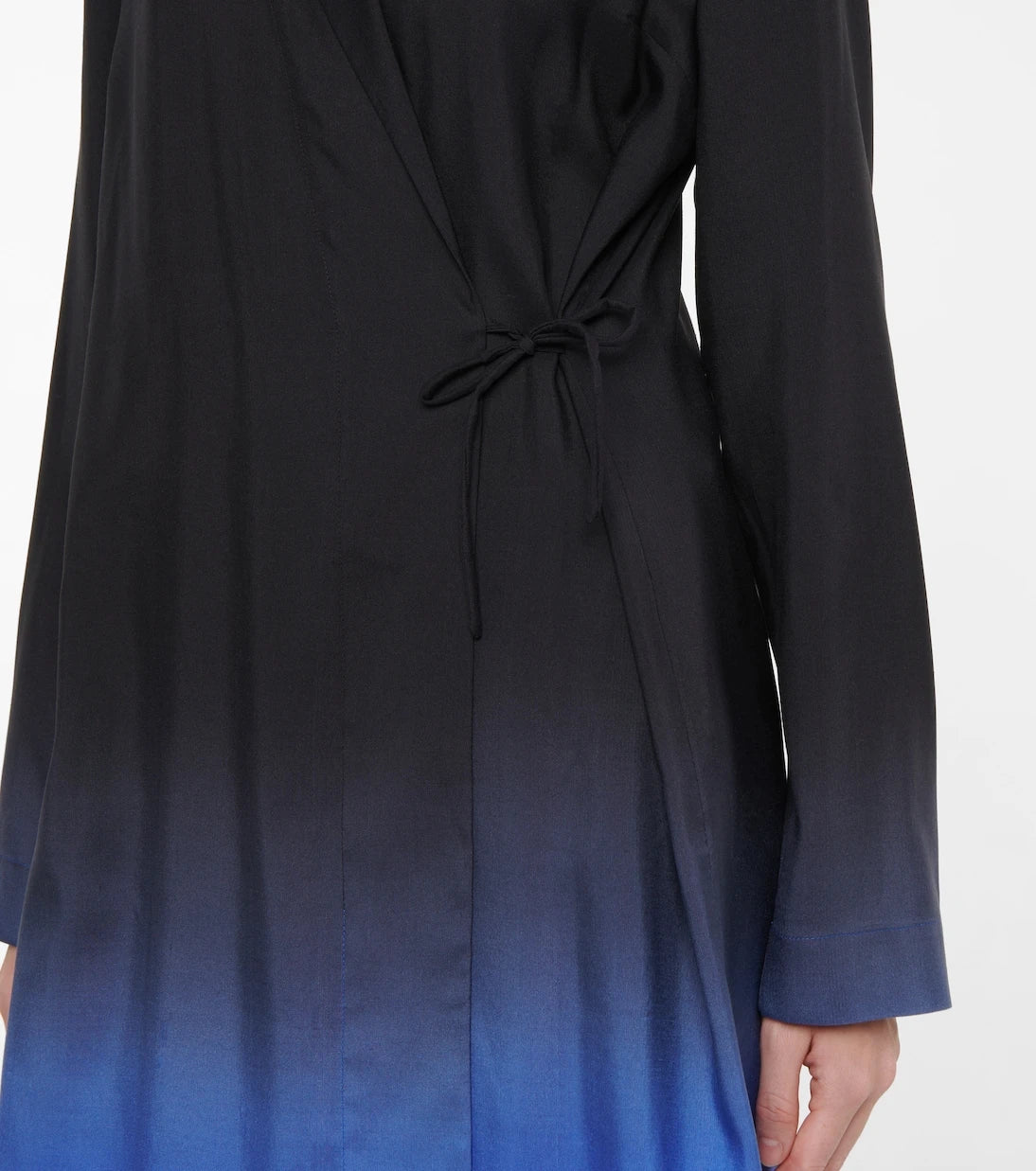 The Row - Pura ombré silk coat