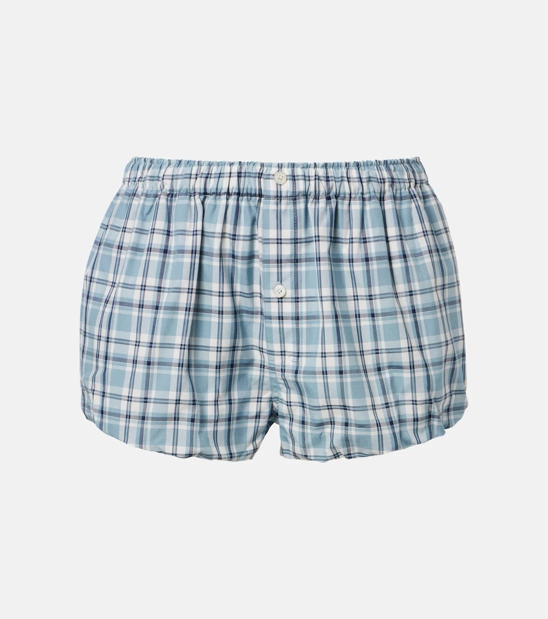 Acne Studios - Checked cotton shorts