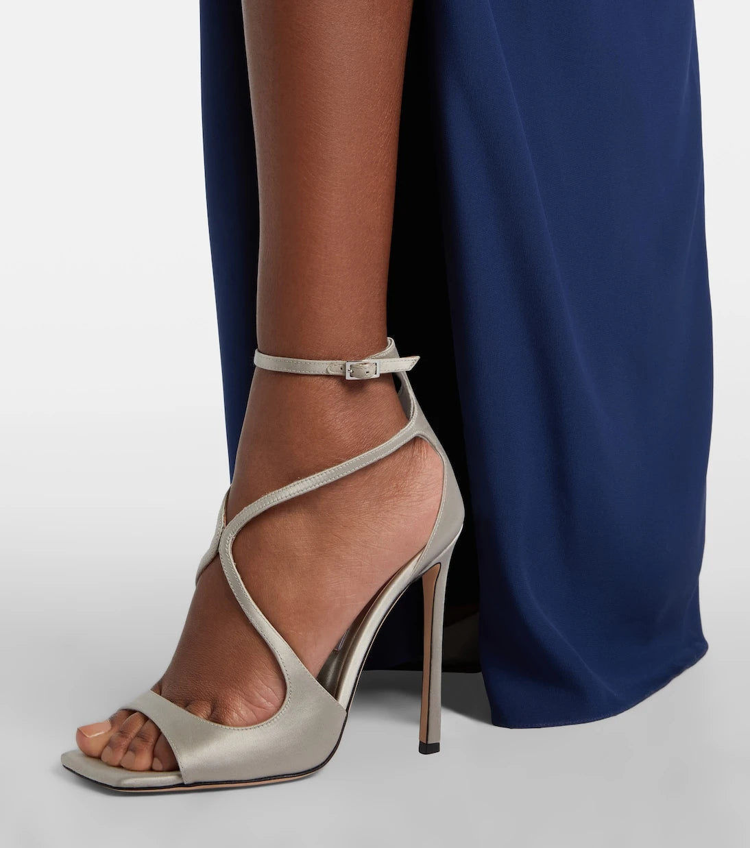 Jimmy Choo - Azia 110 satin sandals
