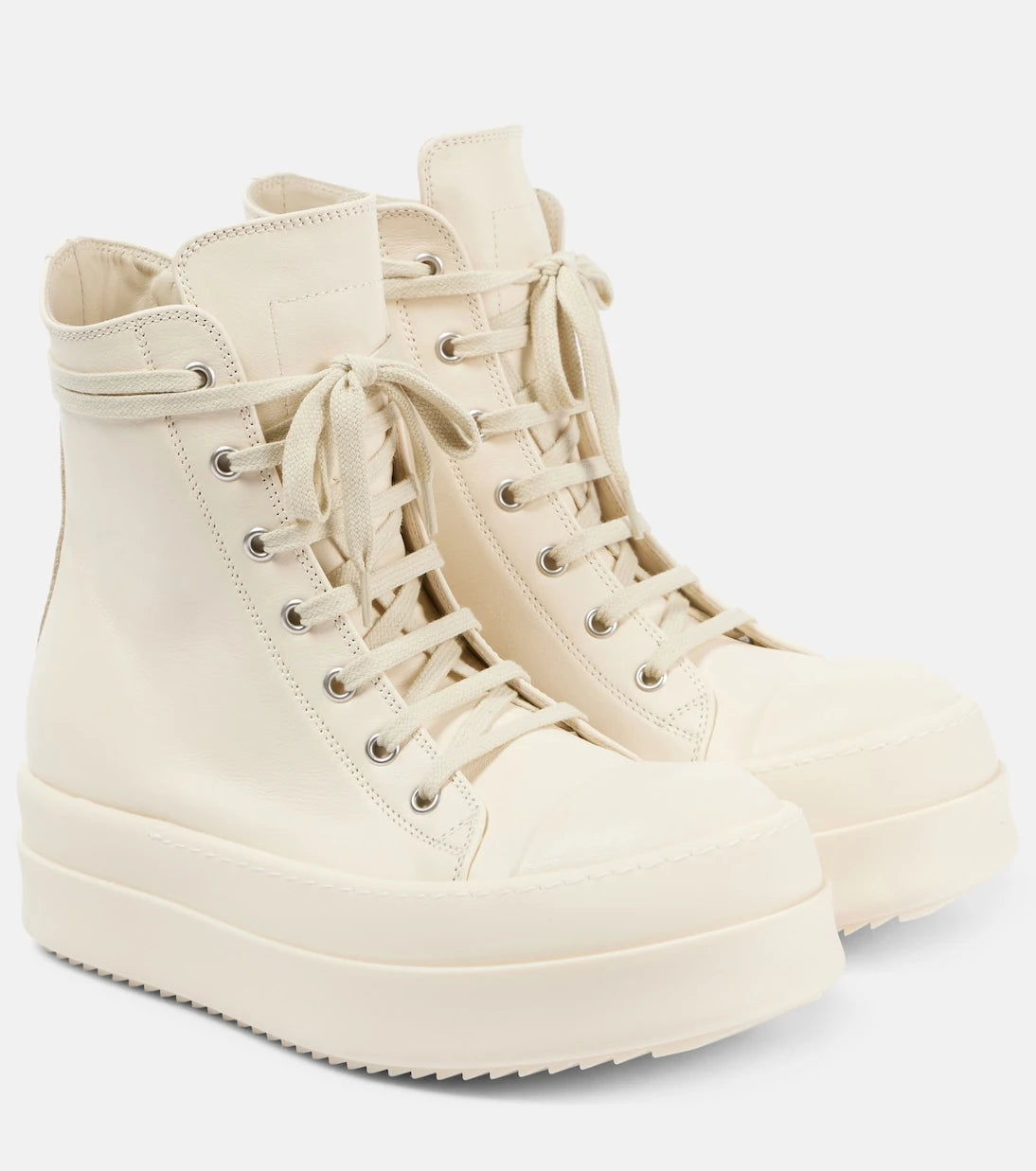 Rick Owens - Mega Bumper leather sneakers