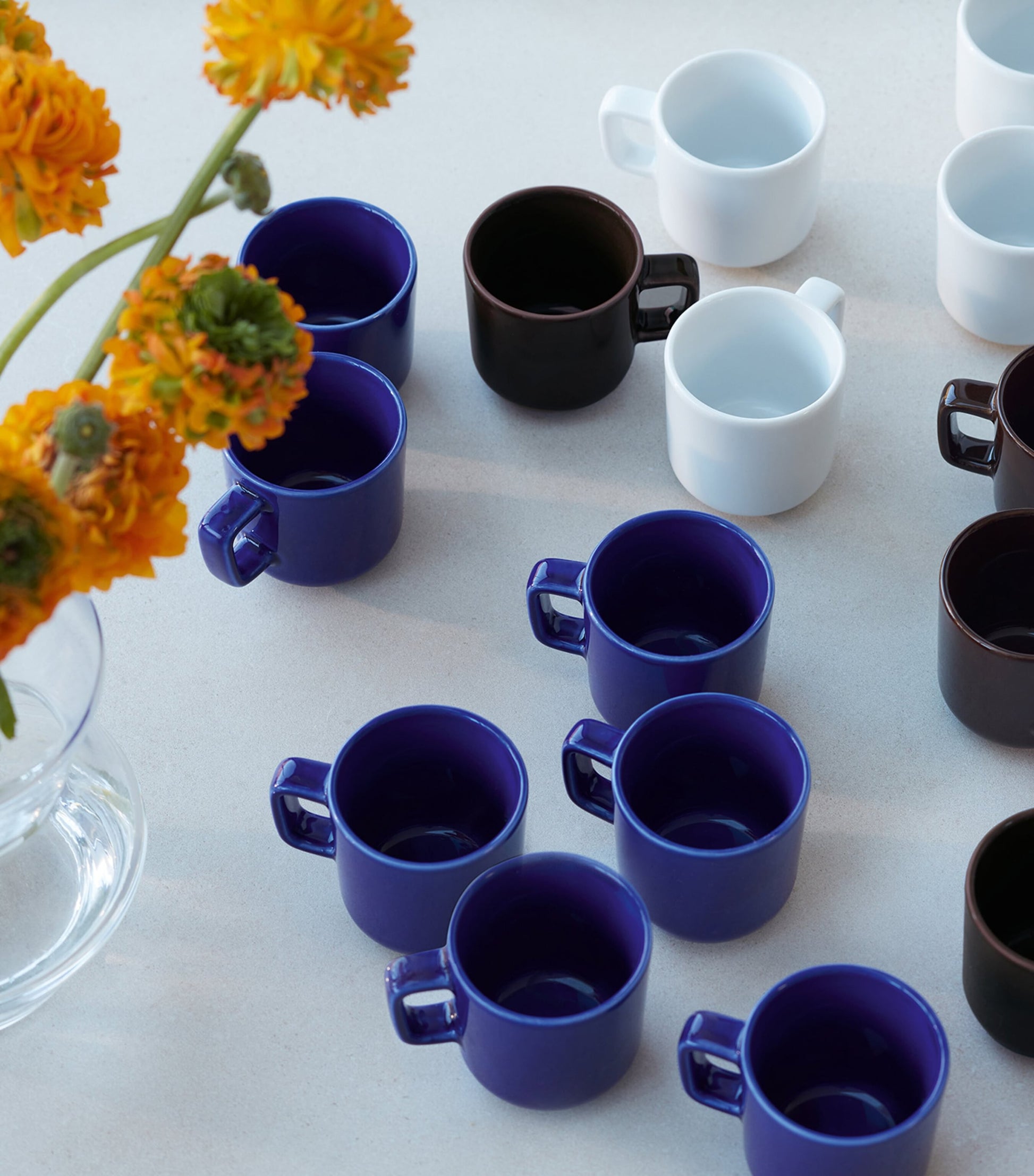 Set of 2 Porcelain Collective Espresso Cups (75ml)