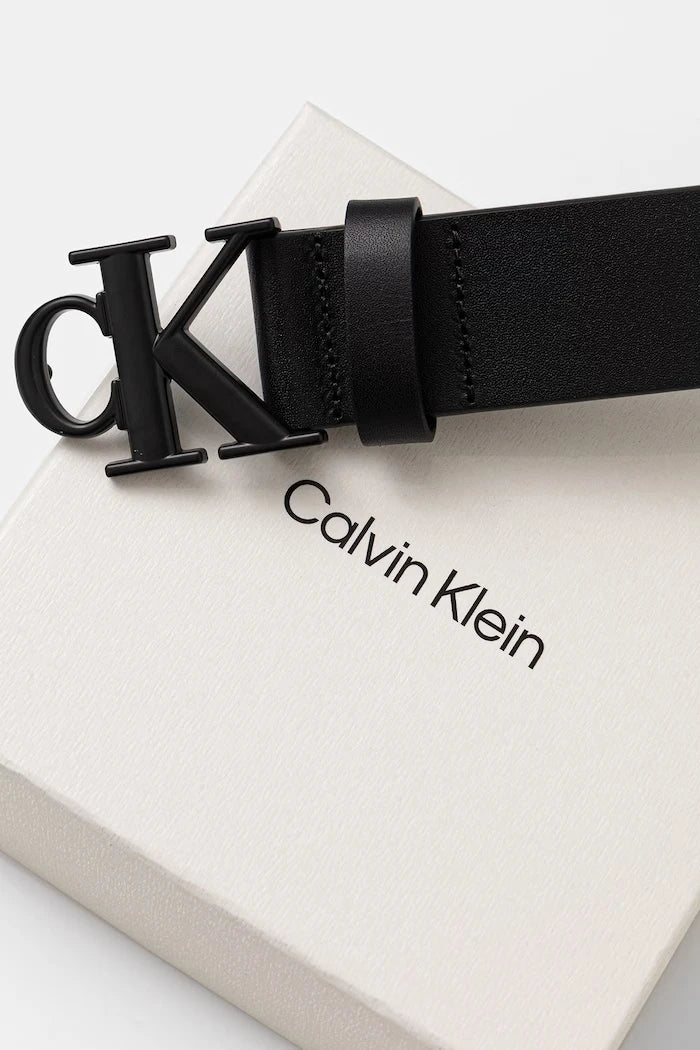 Calvin Klein Колан мъжки от кожа