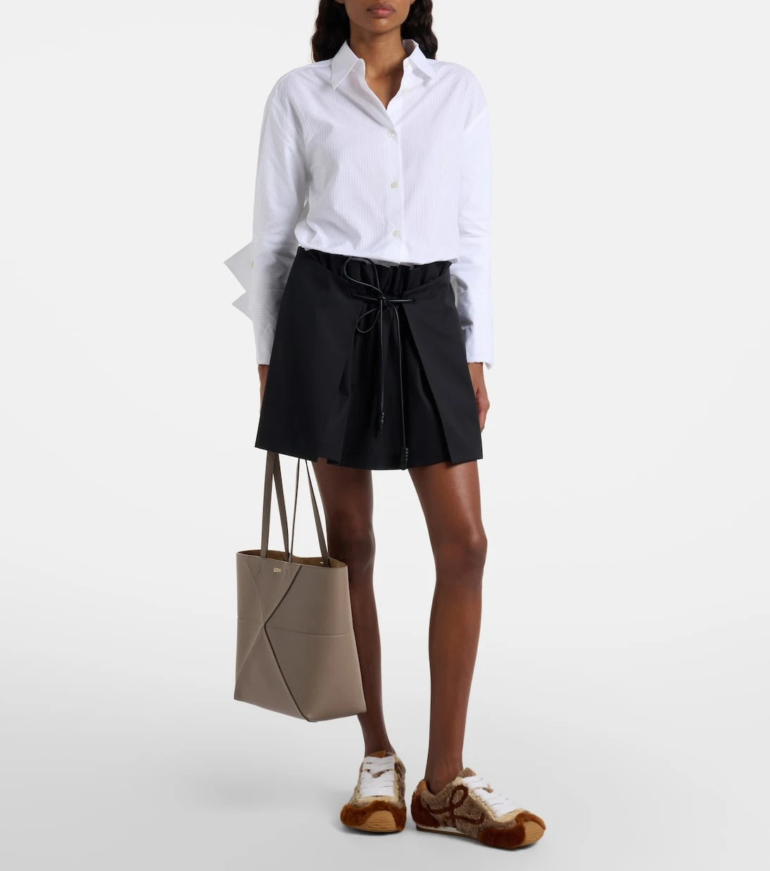 Loewe - Puzzle Fold Medium leather tote bag