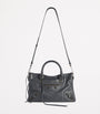 Balenciaga Grey Small Leather Le City Top-Handle Bag