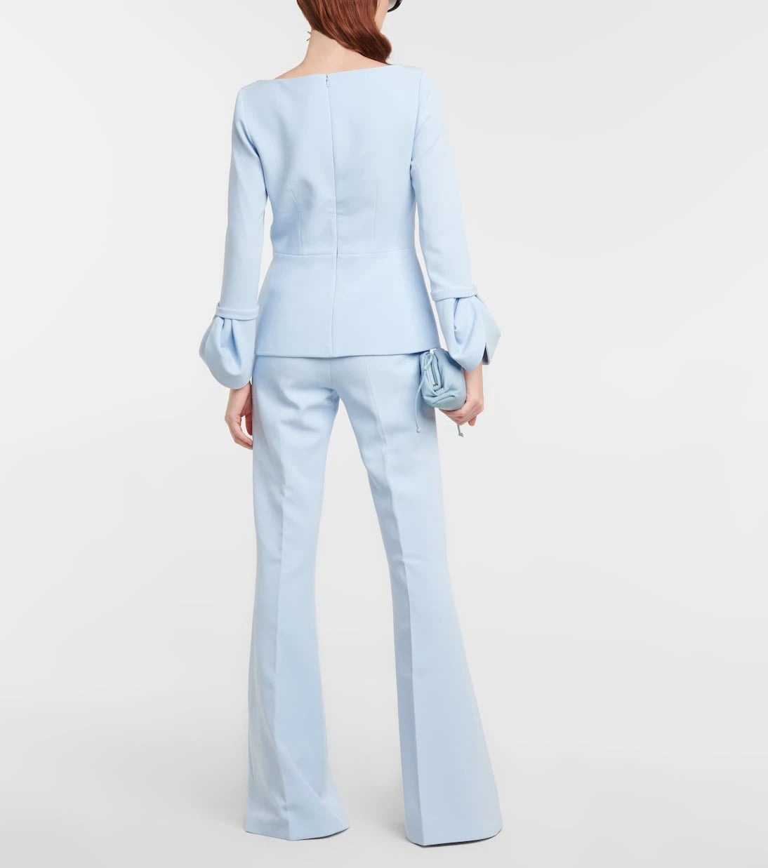 Safiyaa - Peplum crêpe top