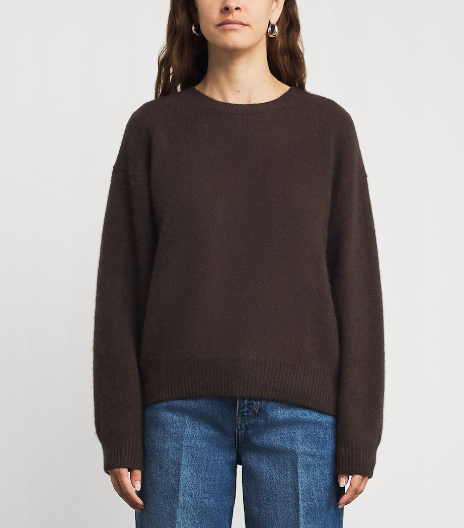 FRAME The Cashmere Brushed Sweater