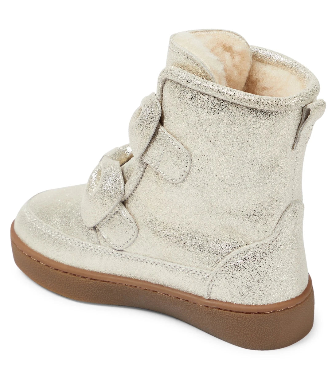 Donsje - Isa metallic leather boots