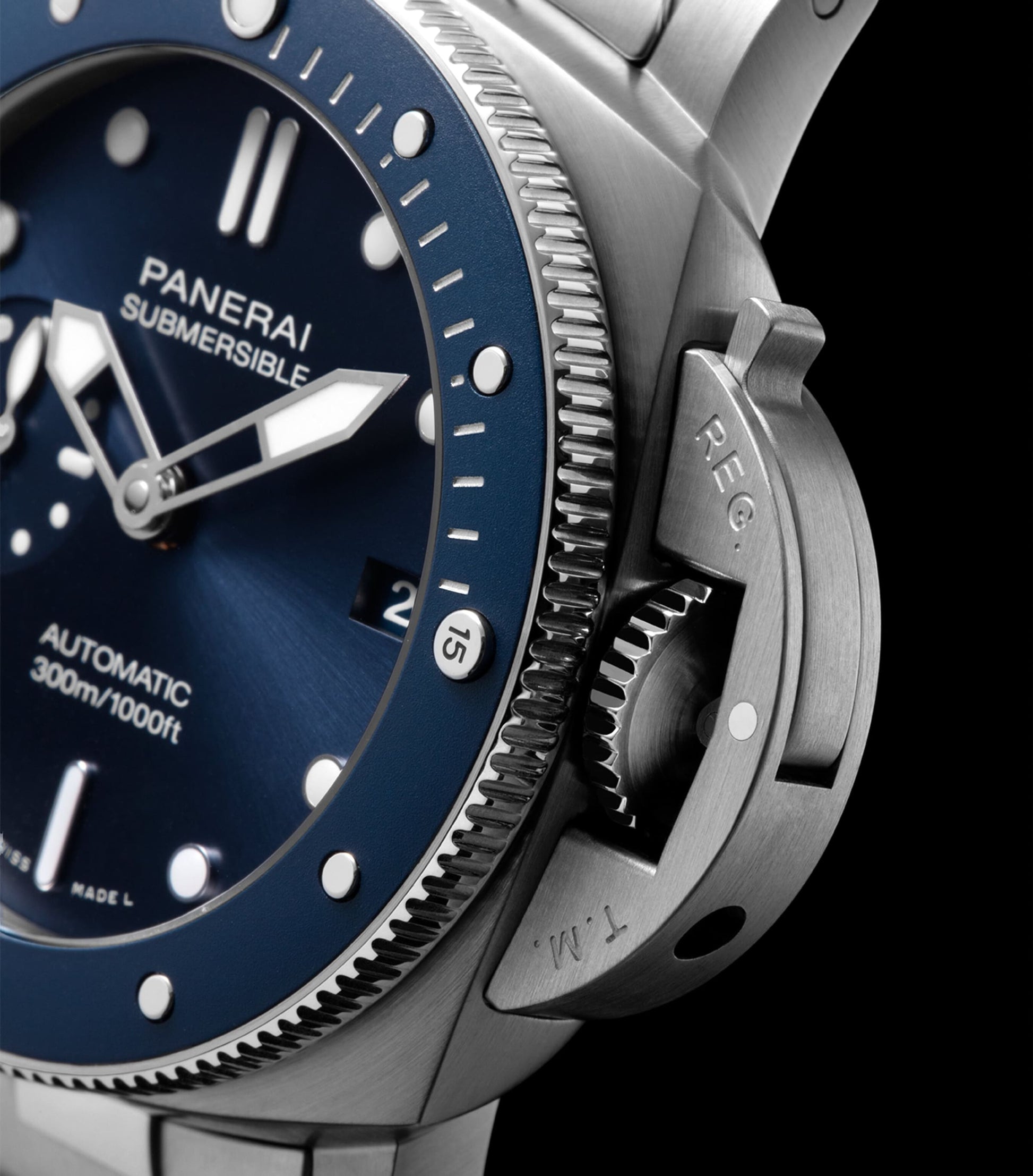 Stainless Steel Submersible Watch 42mm