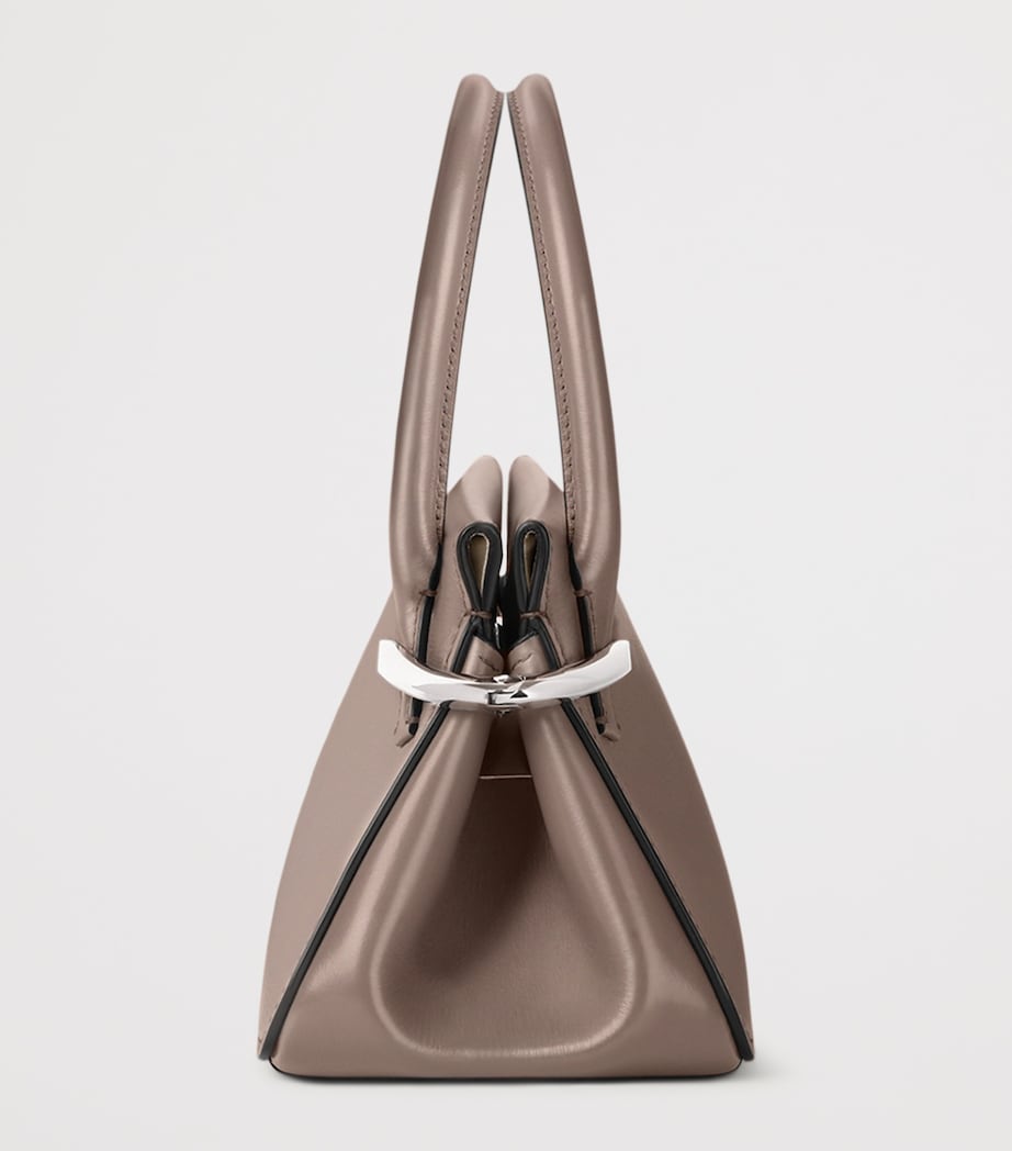 Givenchy Mini Leather Pinch Top-Handle Bag