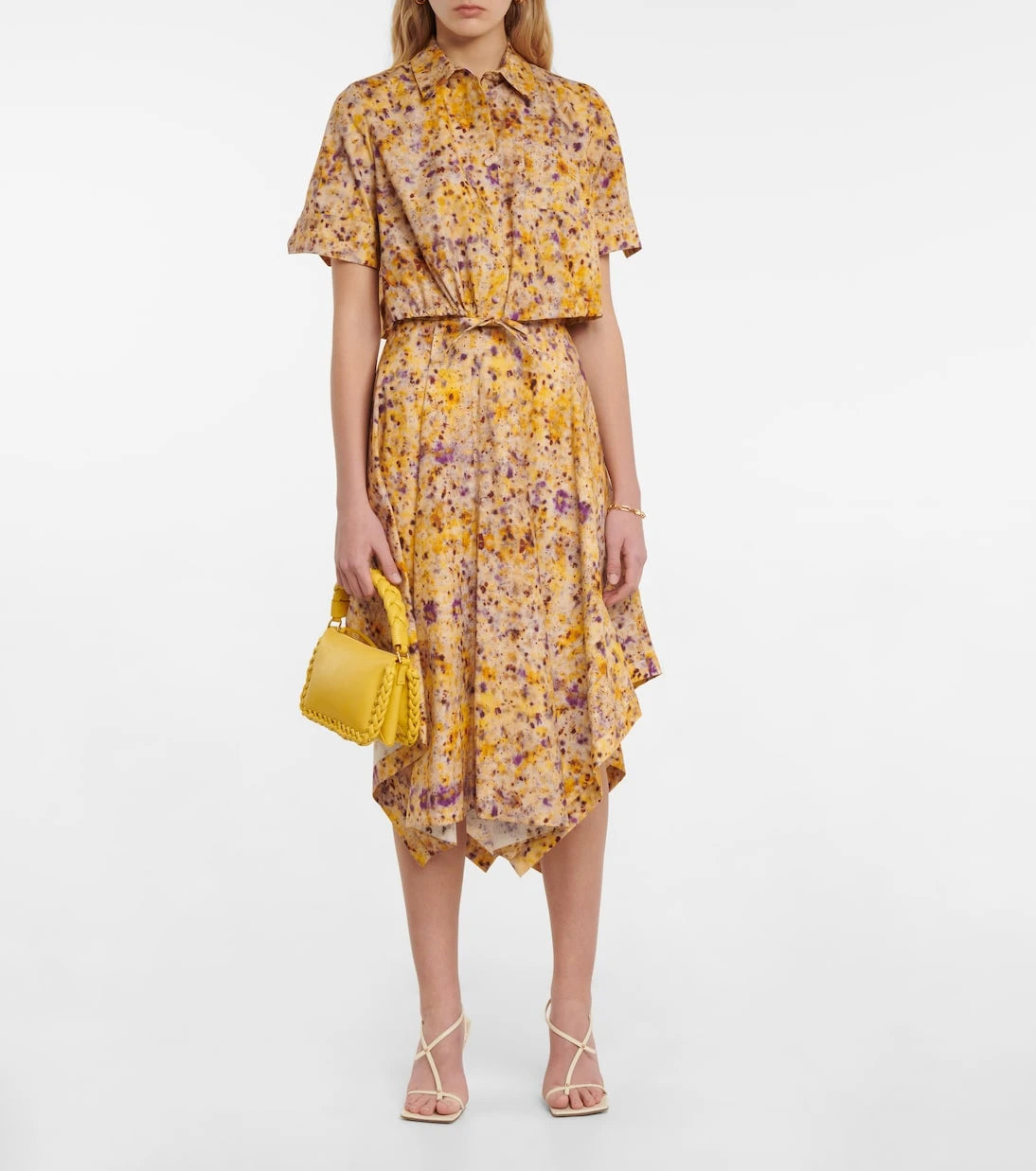 Altuzarra - Ben floral cotton-blend crop top