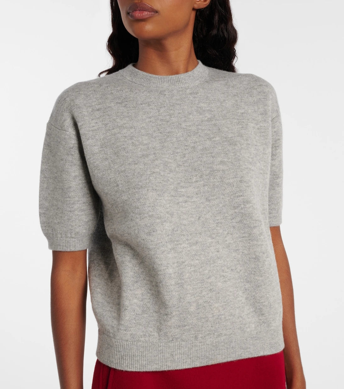 'S Max Mara - Knitted wool and cashmere-blend T-shirt