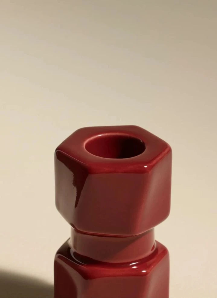 Maison Sarah Lavoine - Colonna candlestick | Carmine red