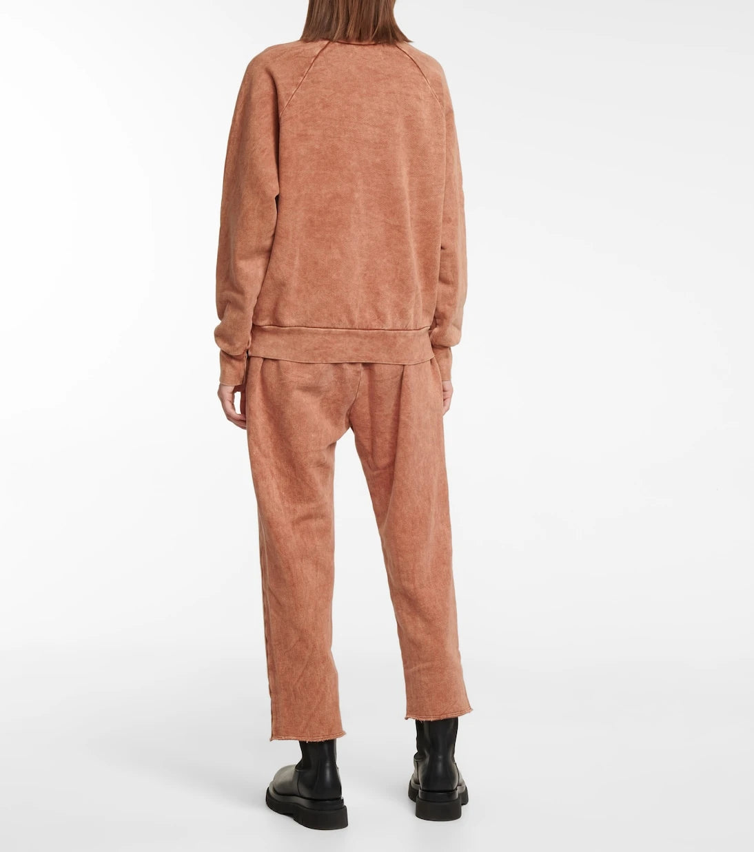 Les Tien - Cotton-fleece sweatshirt