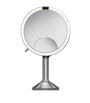 Simplehuman Stainless Steel Trio Touch Control Mirror
