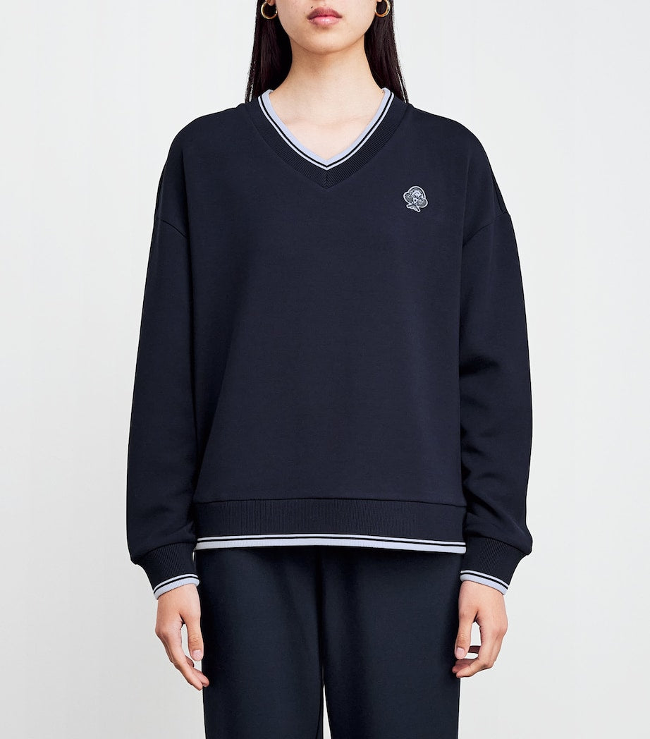 V-Neck Iona Sweatshirt NAVY