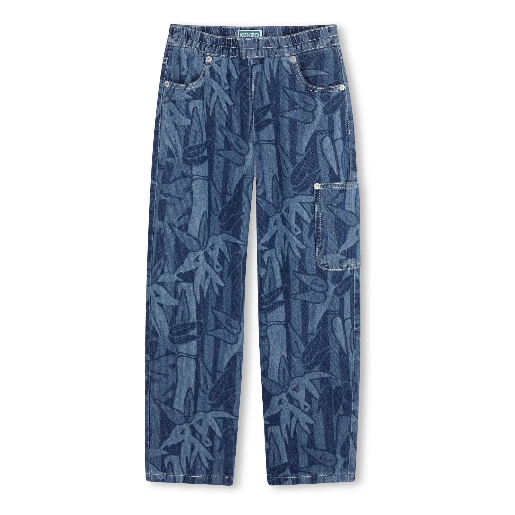 Kenzo - Jean Eden Jungle Bamboo | Blue