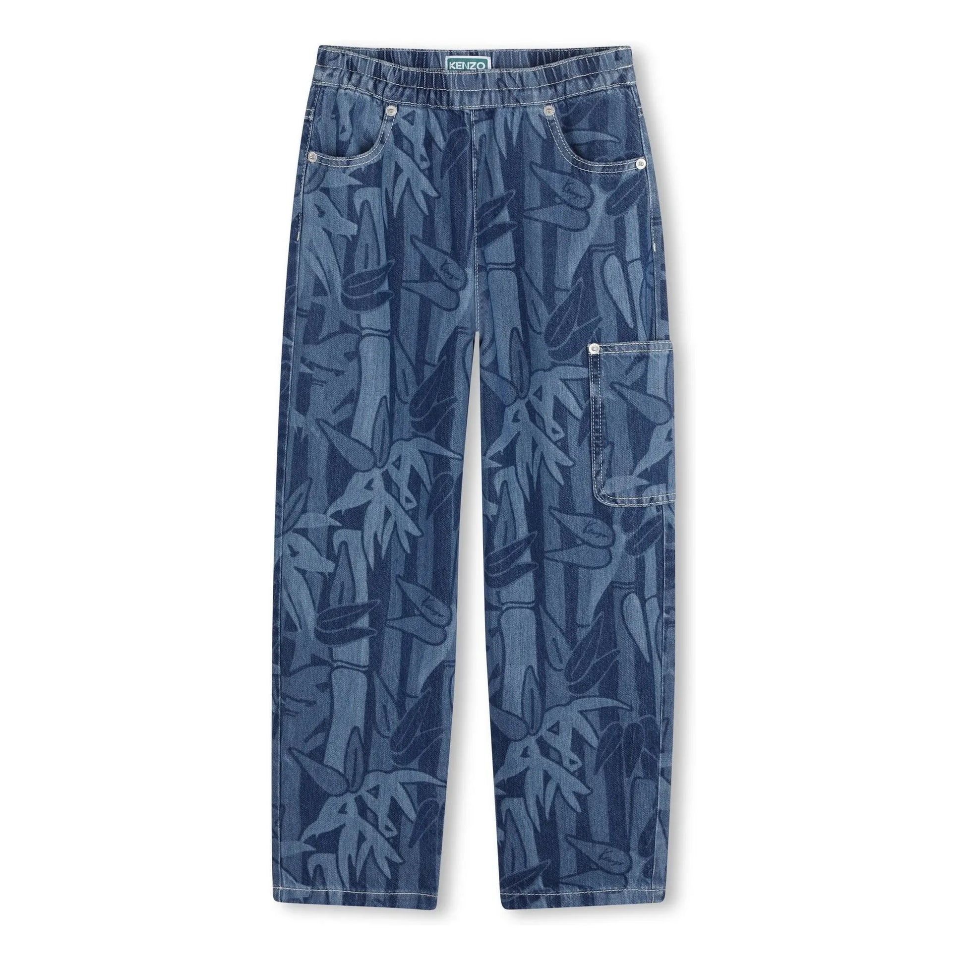 Kenzo - Jean Eden Jungle Bamboo | Blue