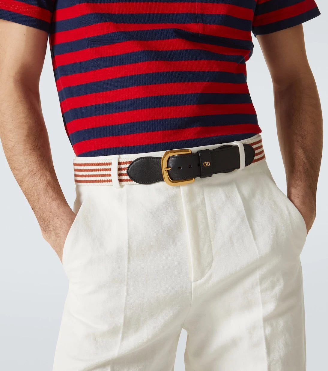 Valentino Garavani - Striped belt
