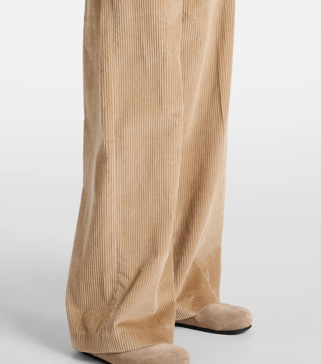 Brunello Cucinelli - High-rise wide-leg corduroy pants