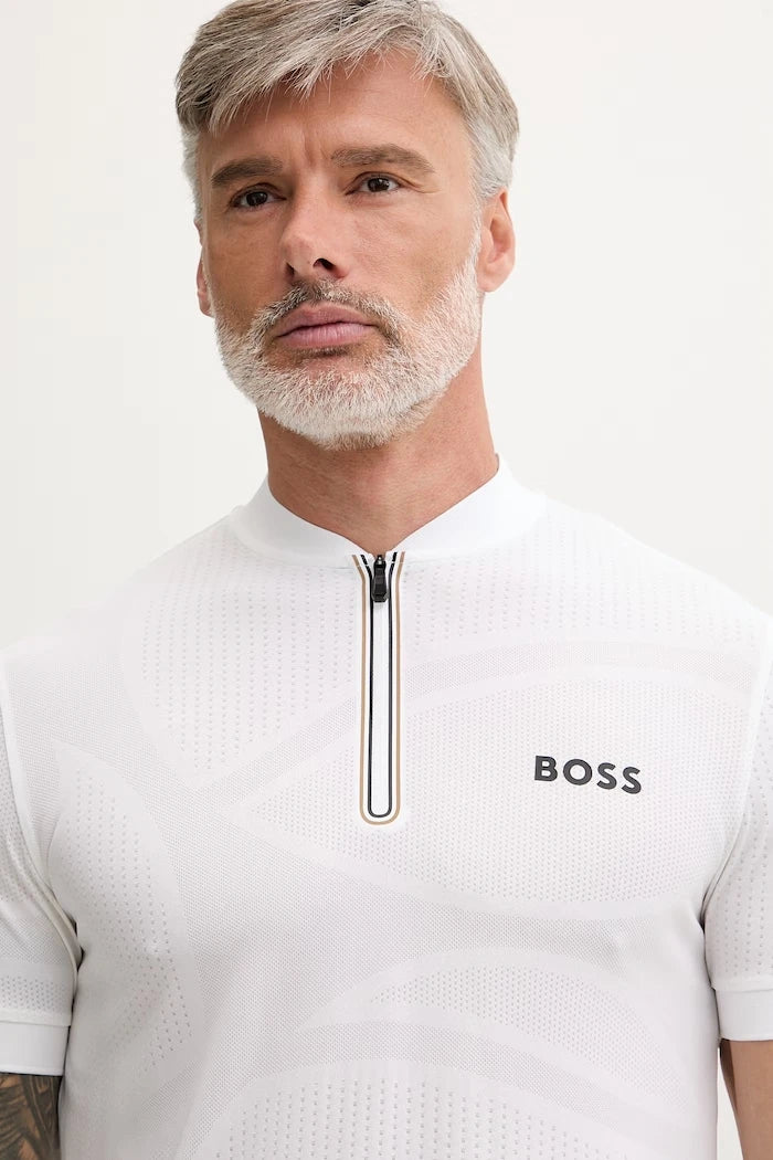BOSS Green тениска с яка мъжка