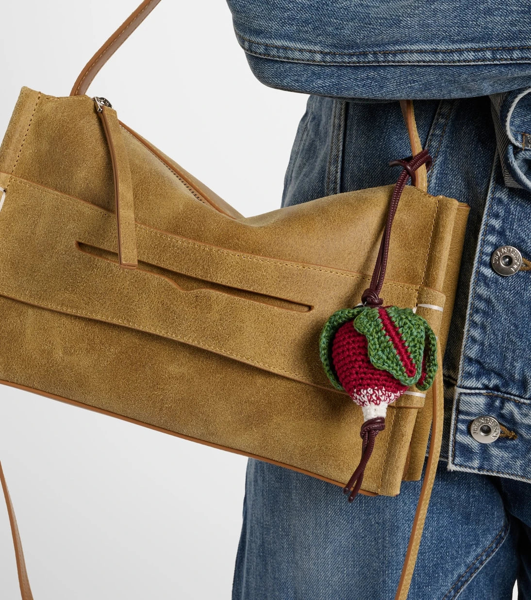 JW Anderson - Radish knitted bag charm