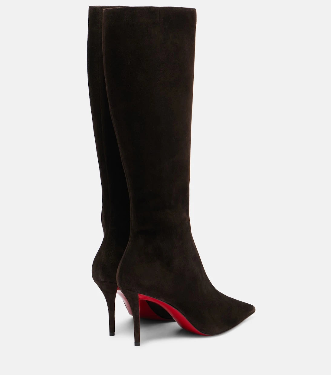 Christian Louboutin - Suede knee-high boots