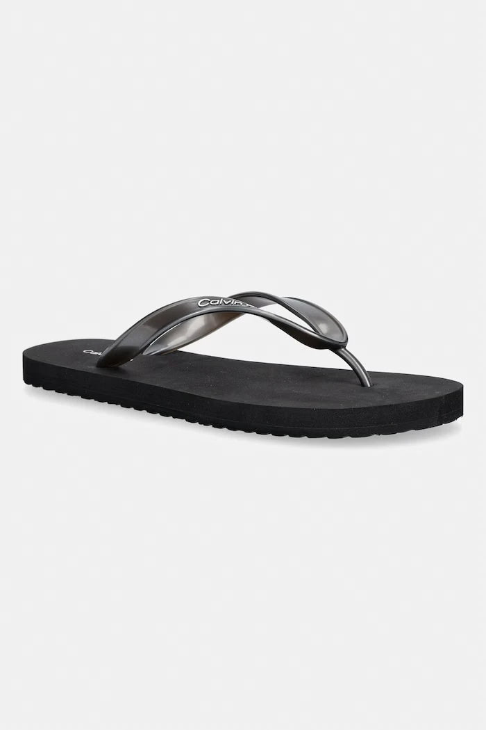 Calvin Klein джапанки дамски FLIP FLOP TPU METALLIC