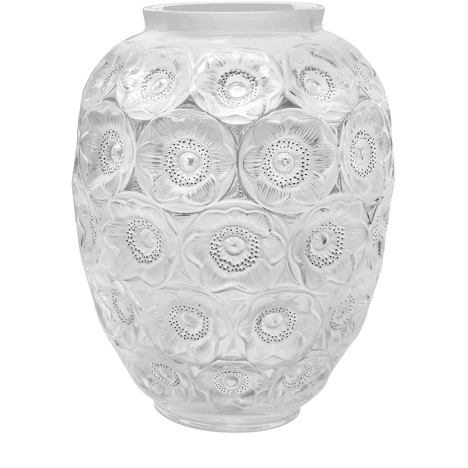 Lalique Anemone Grand Vase (49cm)