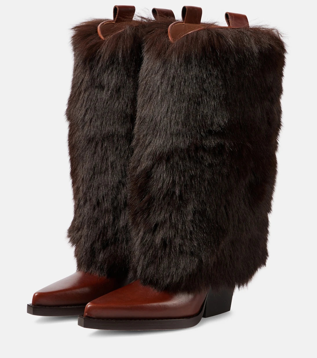 Paris Texas - Leather knee-high boots