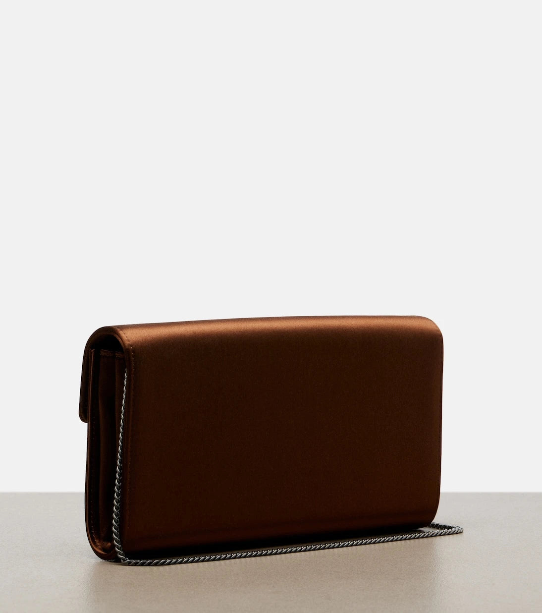 Roger Vivier - Embellished Small satin clutch