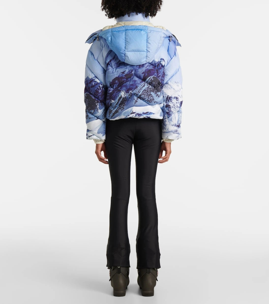 Perfect Moment - Mountain printed down jacket