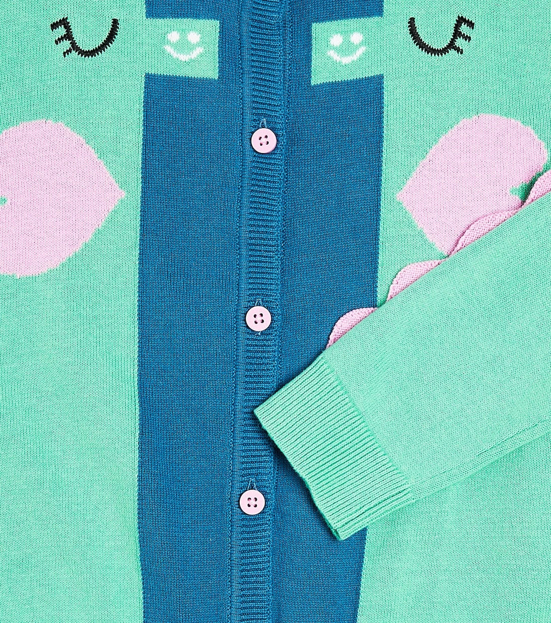 Stella McCartney Kids - Colorblocked cotton cardigan