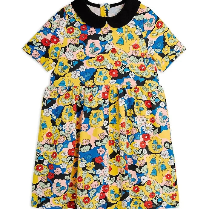 Детска рокля Mini Rodini Flowers