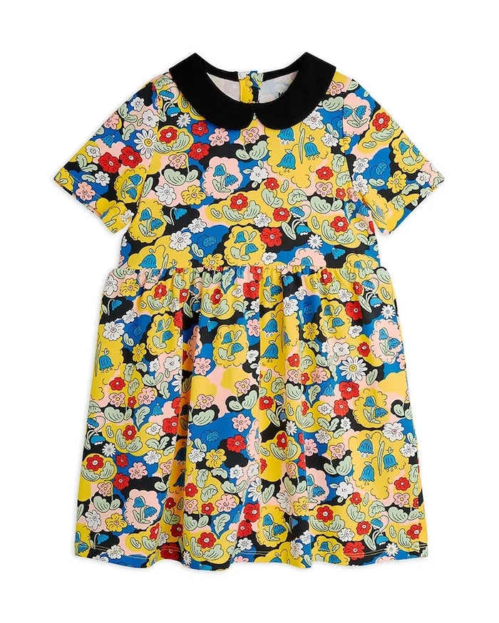 Детска рокля Mini Rodini Flowers