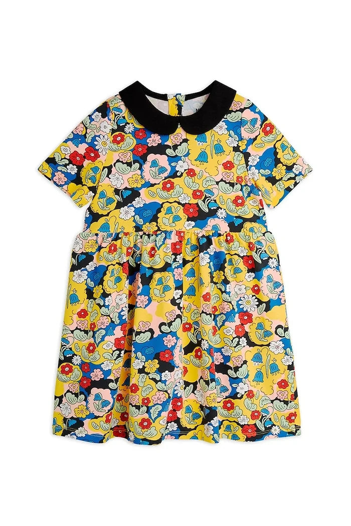 Детска рокля Mini Rodini Flowers
