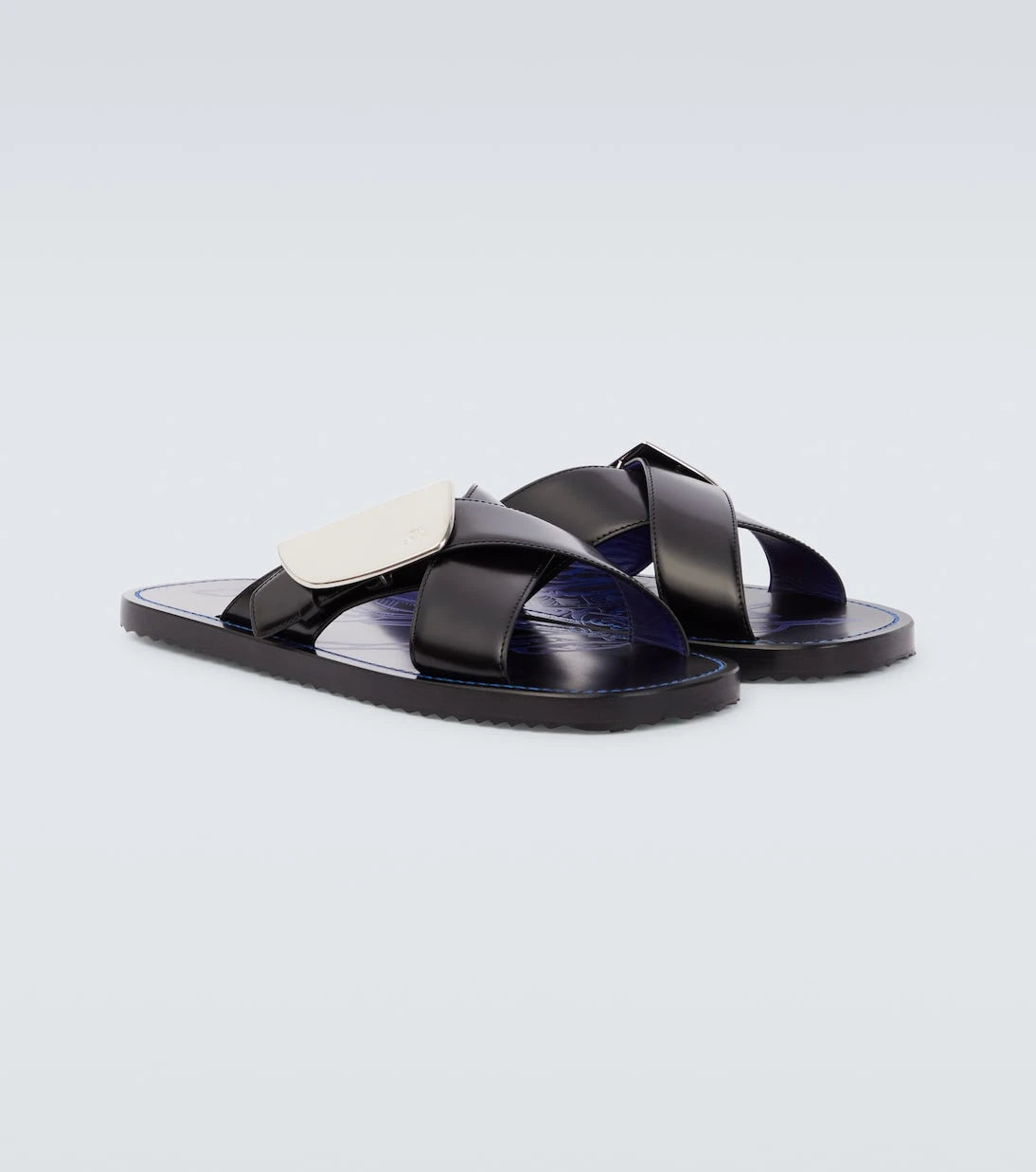 Burberry - EKD Leather sandals