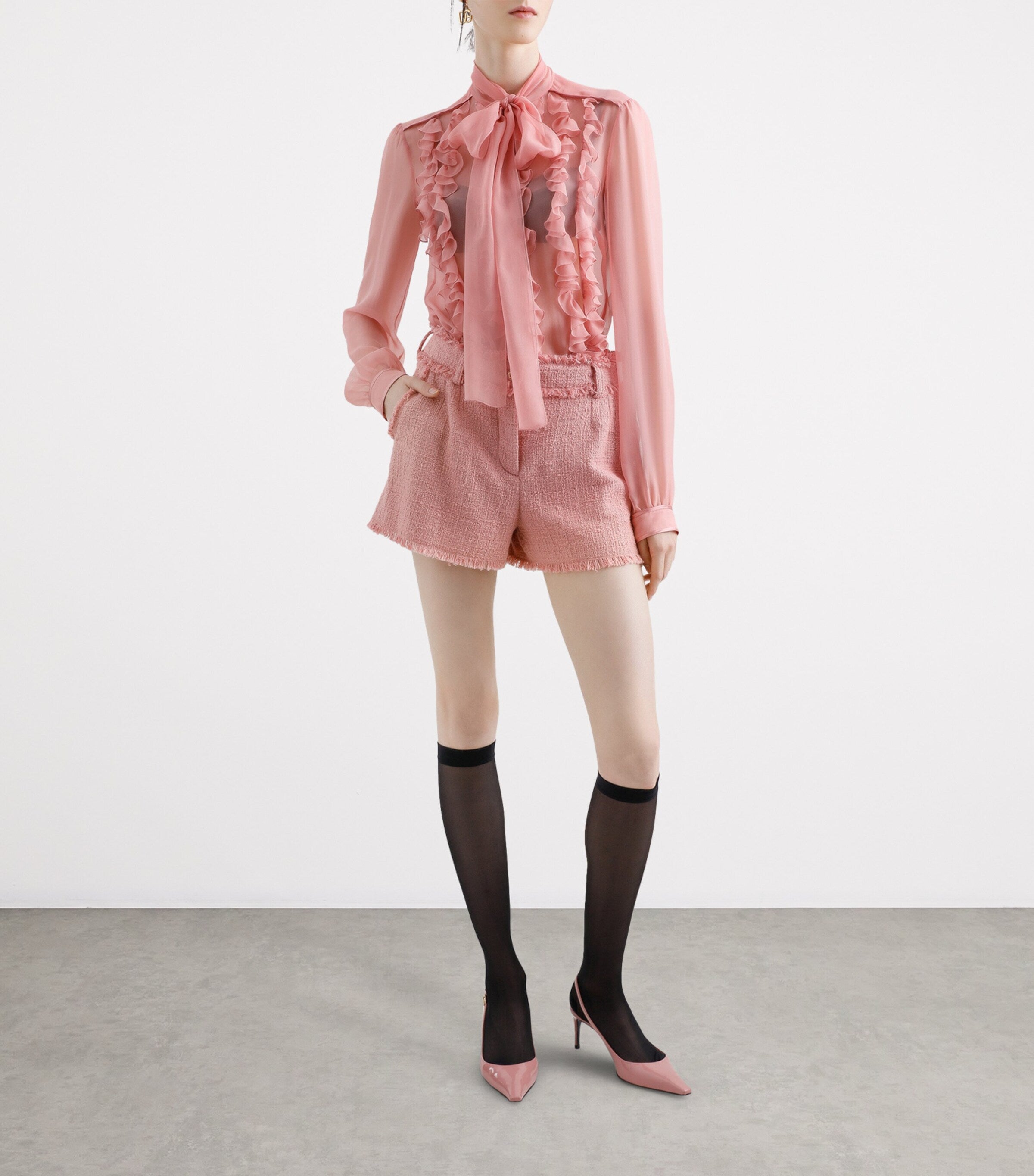 Dolce & Gabbana Tweed Shorts