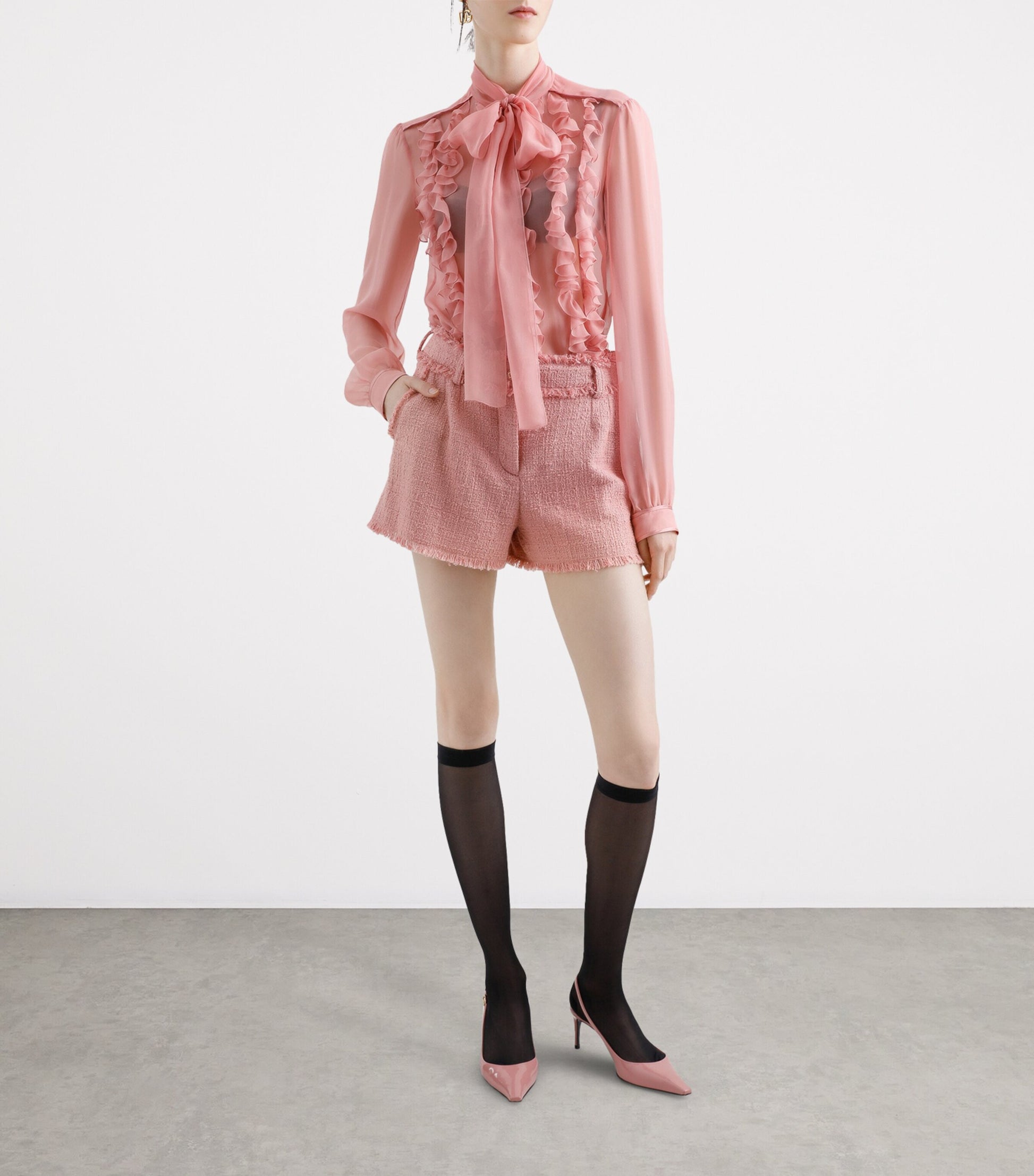 Dolce & Gabbana Tweed Shorts