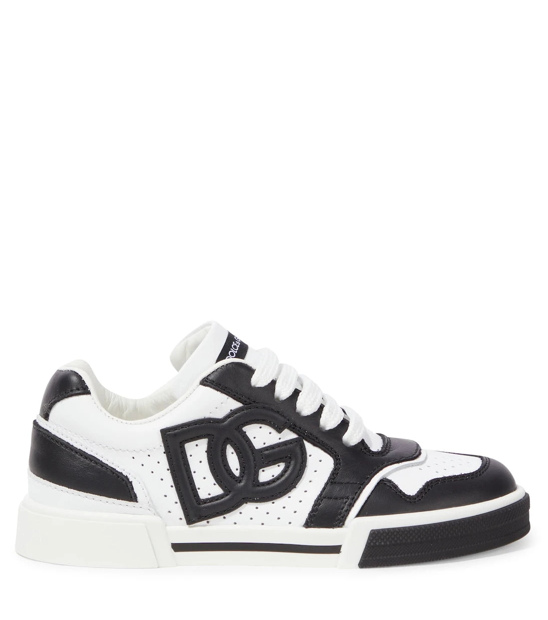 Dolce&Gabbana Kids - أحذية رياضية جلدية