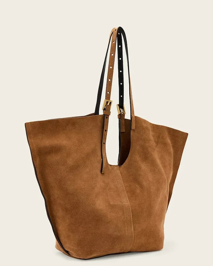 AllSaints kadın süet shopper çanta ARA