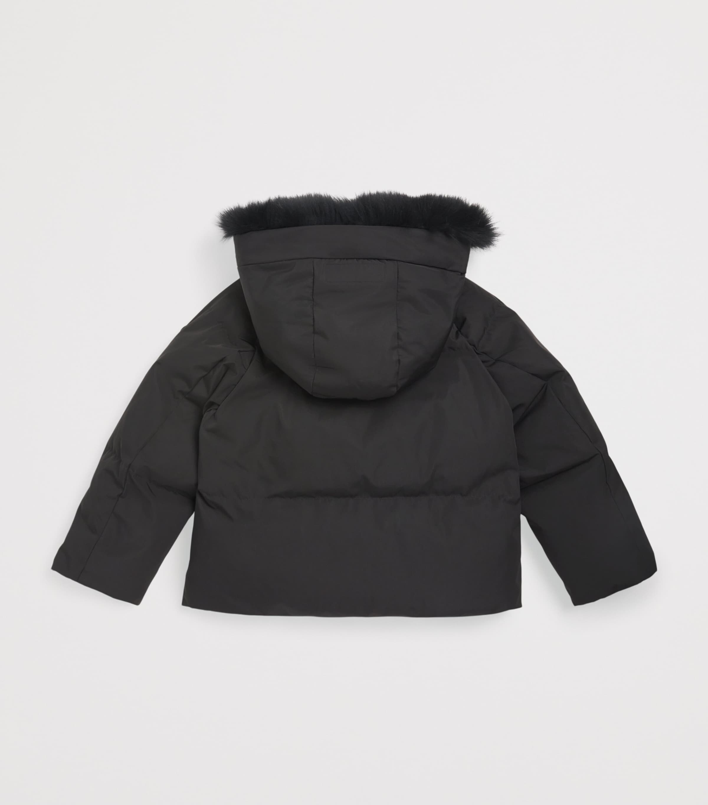 Yves Salomon Enfant Down Fox Fur-Trim Coat (4-14 Years)