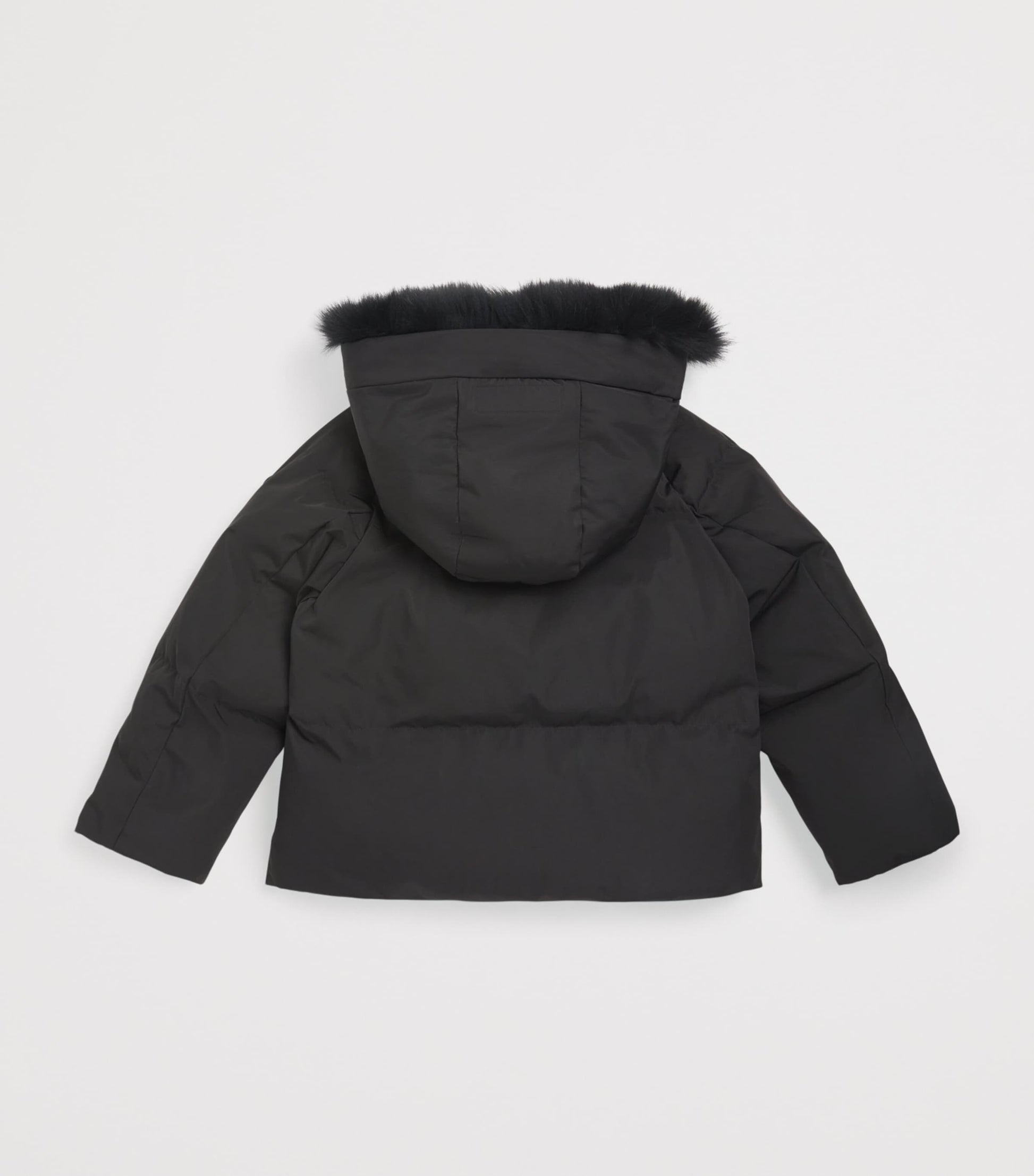 Yves Salomon Enfant Down Fox Fur-Trim Coat (4-14 Years)