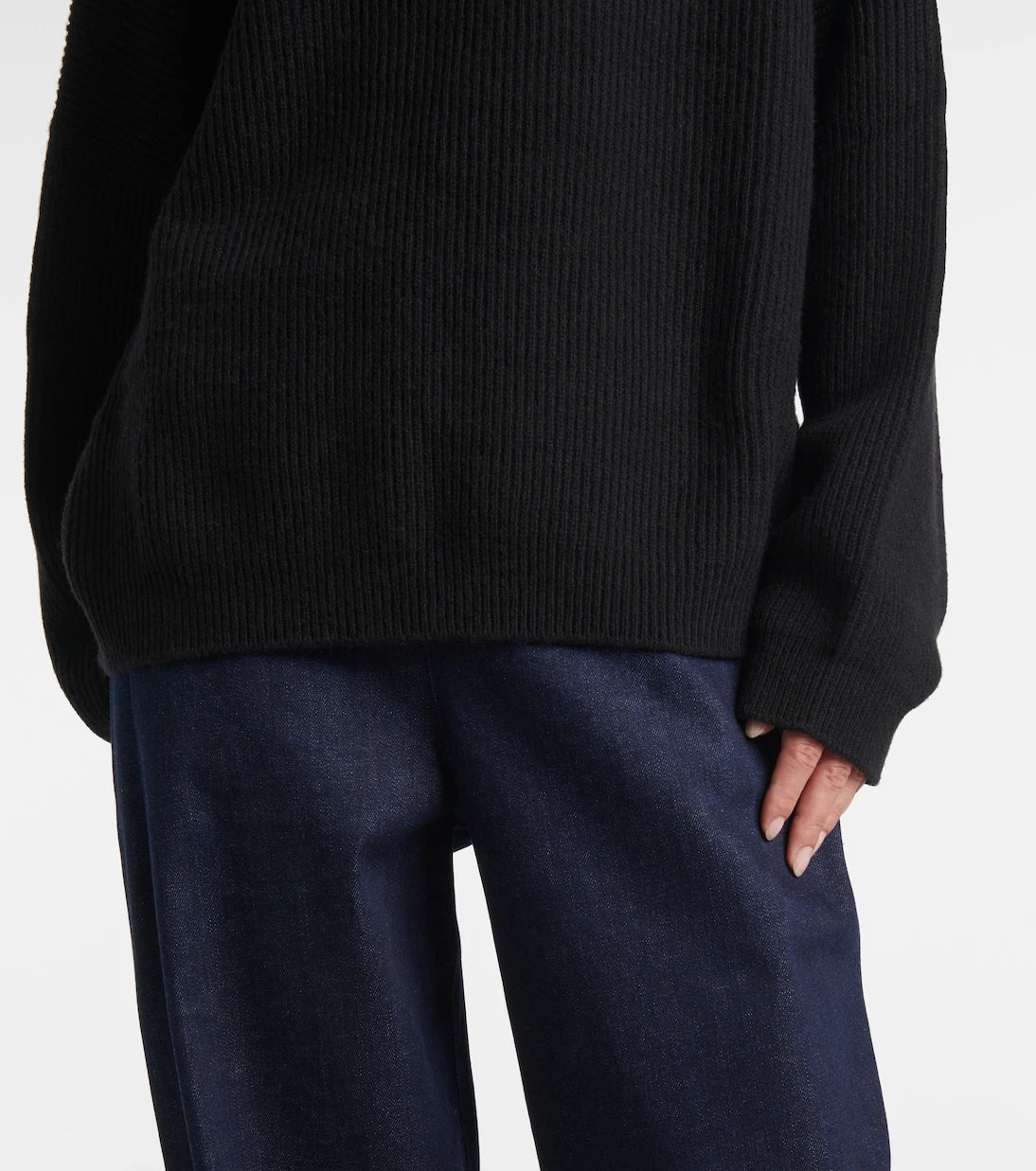 Fforme - Kimm cashmere-blend mock neck sweater
