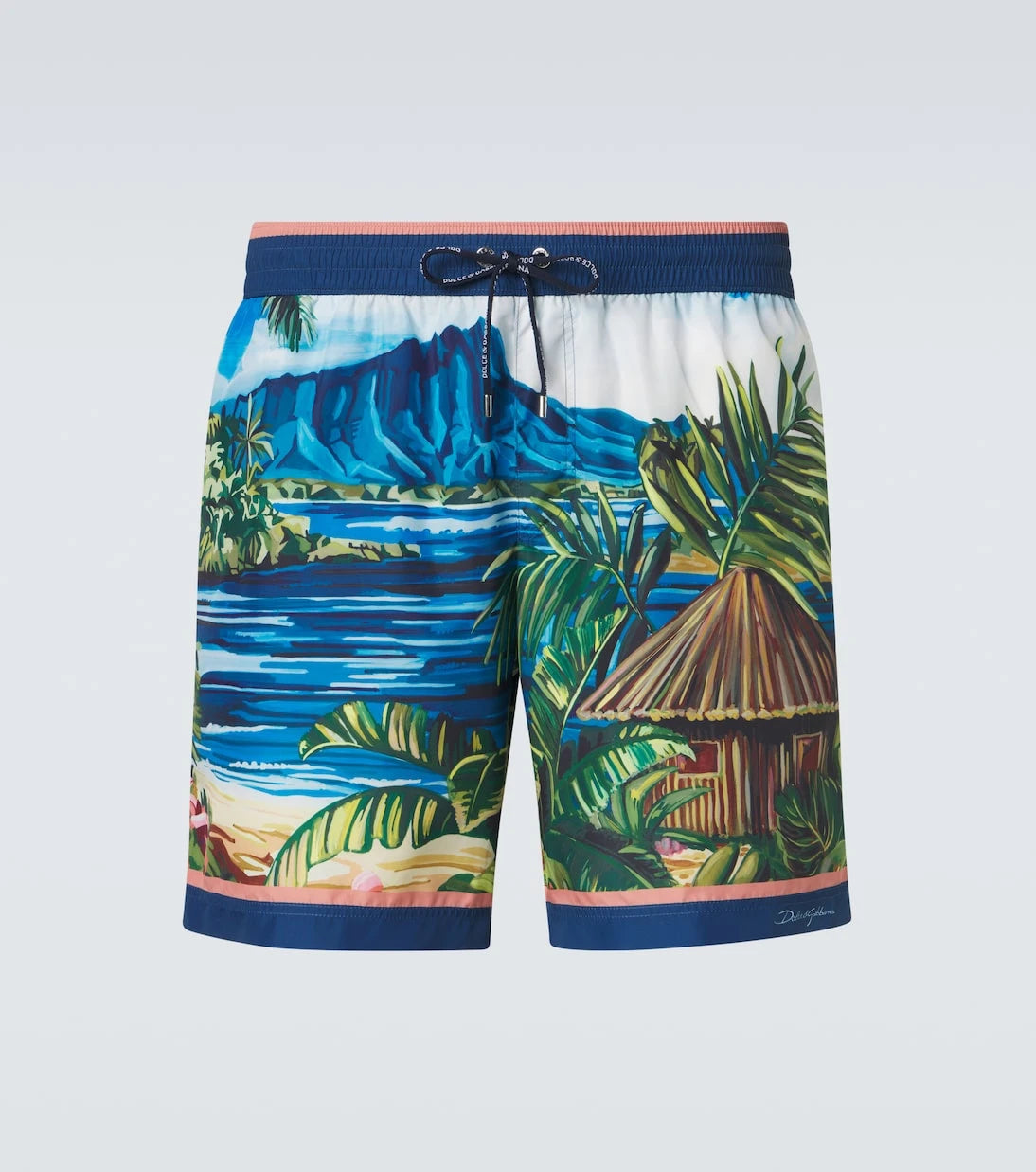 Dolce&Gabbana - Printed swim trunks