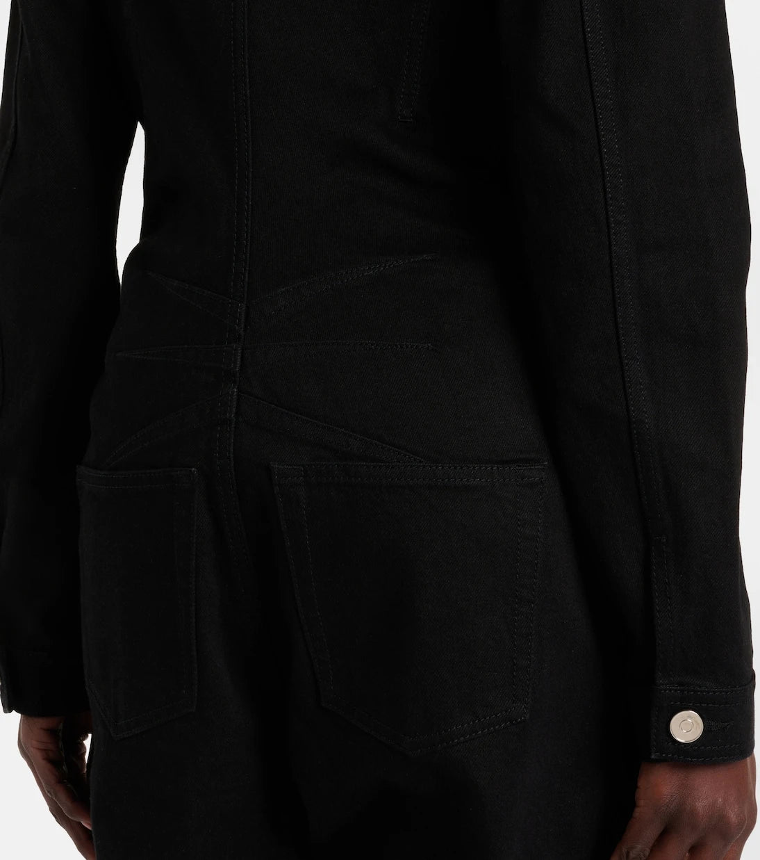 Alaïa - Denim jumpsuit