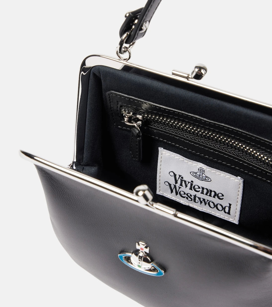 Vivienne Westwood - Granny Frame leather tote bag