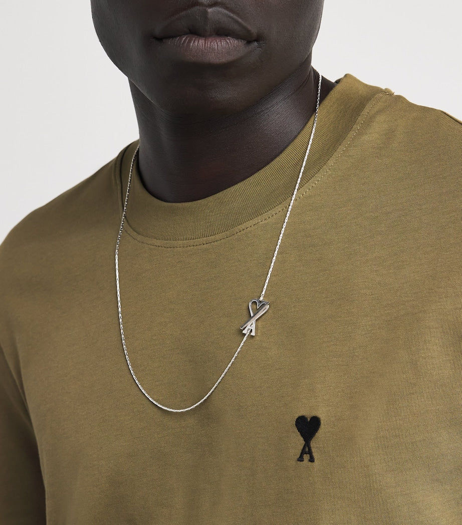 Logo Pendant Necklace